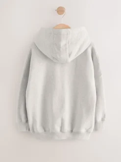 Gris avec noms de villes - Sweat à capuche (3-16 ans)