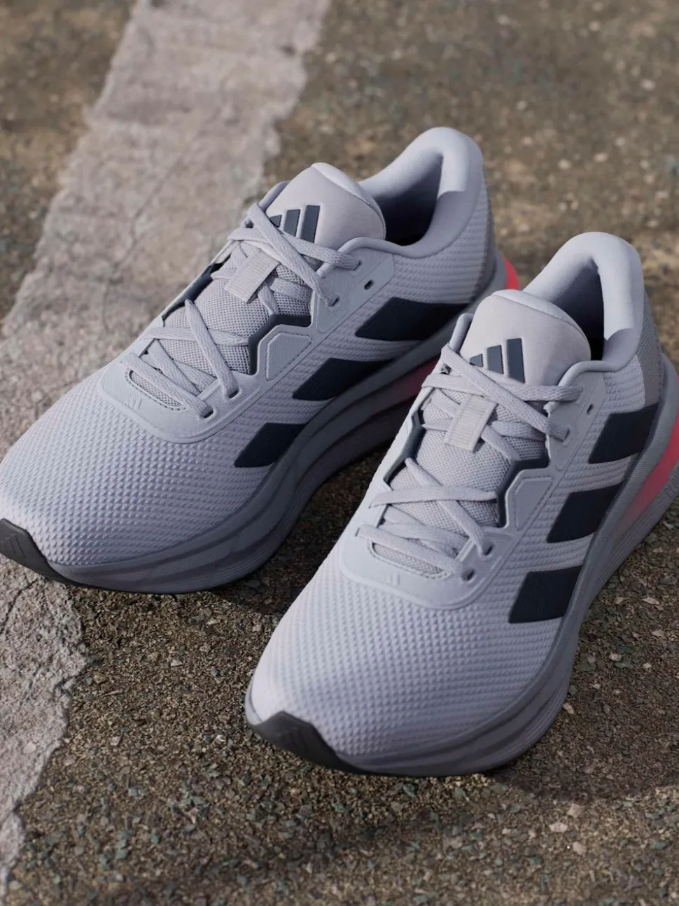 Gris chromé - Adidas Galaxy 7 Running Trainers