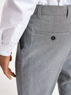 Gris clair - Ajustement régulier - Pantalon intelligent stretch
