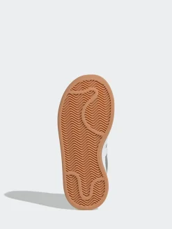 Gris clair - Baskets Adidas Original Campus 00s à lacets élastiques pour enfant