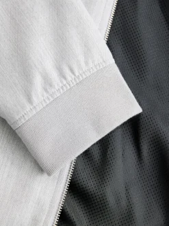 Gris clair - Blouson bomber élégant