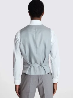 Gris clair - Gilet de Costume MOSS Habillé Performance