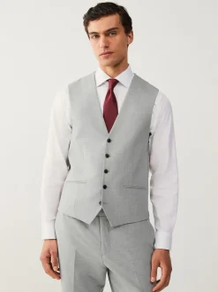 Gris clair - Gilet extensible Motionflex à coupe régulière