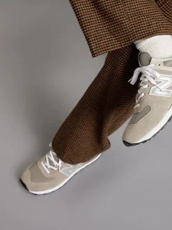 Gris clair - New Balance Mens 574 Trainers