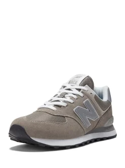 Gris clair - New Balance Mens 574 Trainers