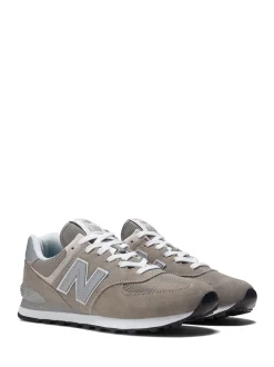 Gris clair - New Balance Mens 574 Trainers