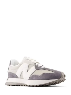 Gris clair - New Balance Mens 327 Trainers