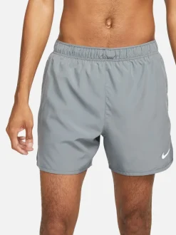 Gris clair - Nike short de course Dri-FIT Challenger 5 pouces doublé