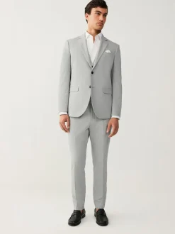 Gris clair - Skinny Fit (Skinny Fit) - Veste de costume stretch Motionflex