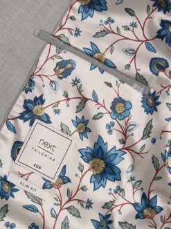 Gris clair - Slim Fit (Slim Fit) - Veste de costume stretch Motionflex