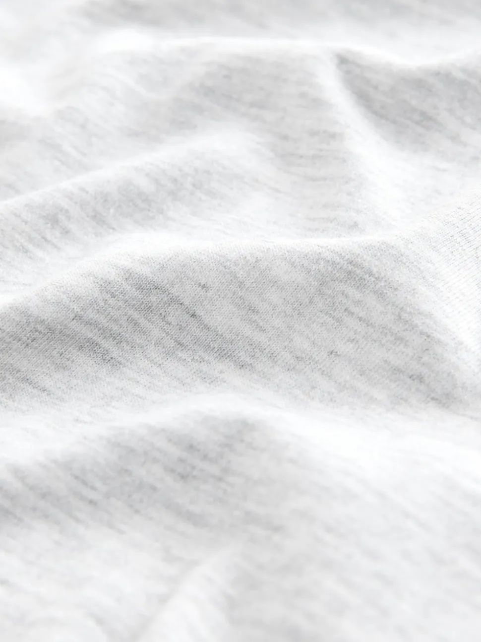 Gris clair chiné - Slim Fit (Slim Fit) - T-shirt Essential Col rond en coton