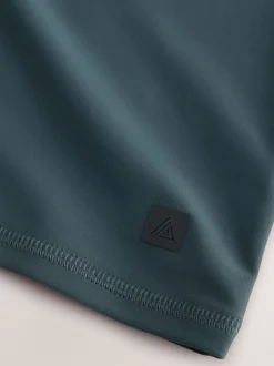 Gris d'ardoise - Active Manche courte Rash gilet