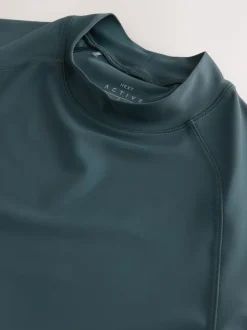 Gris d'ardoise - Active Manche courte Rash gilet