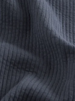 Gris d'ardoise - Veste-chemise à bouton-chemise à texture linéaire