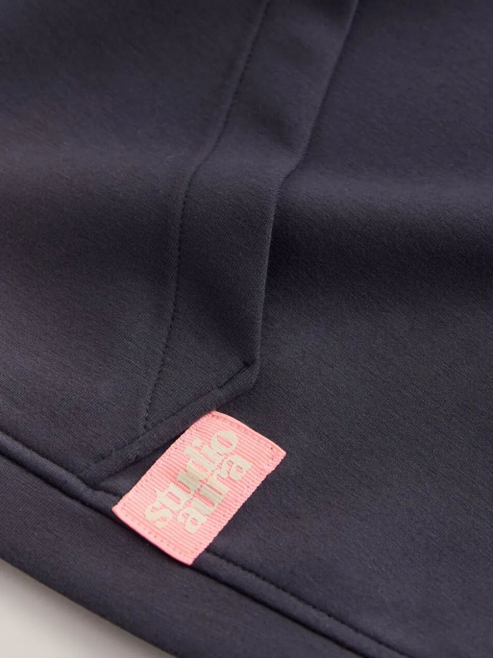 Gris de charbon de bois - Ensemble haut à col zippé et évasé pliable (3-16ans)