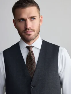 Gris de charbon de bois - Gilet de laine Signature Nova Fides