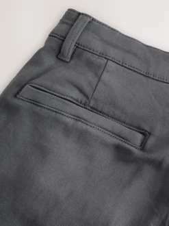Gris de charbon de bois - Pantalon cargo coupe ajustée Motionflex stretch
