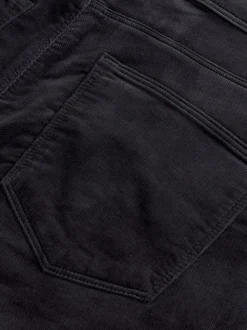 Gris de charbon de bois - Pantalons Motionflex extensibles en velours côtelé