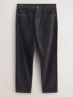 Gris de charbon de bois - Pantalons Motionflex extensibles en velours côtelé