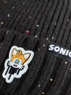 Gris de charbon de bois - Bonnet Sonic The Hedgehog Pom Bonnet (3-16ans)