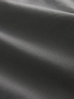 Gris de charbon de bois - Ajustement droit - Short chino stretch