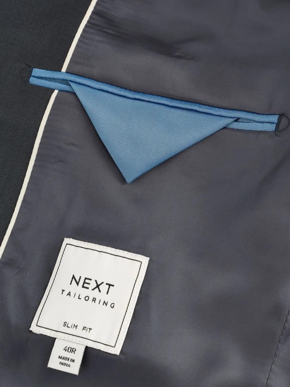 Gris de charbon de bois - Slim Fit (Slim Fit) - Veste de costume Coupe ajustée Motion Flex Mélange en laine