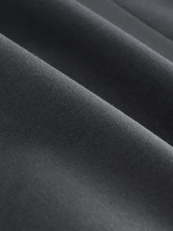 Gris de charbon de bois - Slim Fit (Slim Fit) - Veste de costume Coupe ajustée Motion Flex Mélange en laine