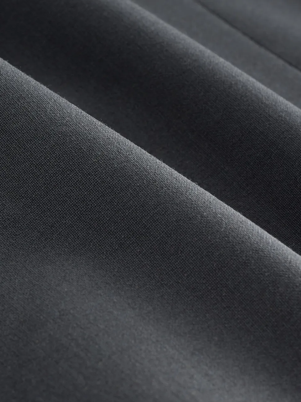 Gris de charbon de bois - Slim Fit (Slim Fit) - Veste de costume Coupe ajustée Motion Flex Mélange en laine