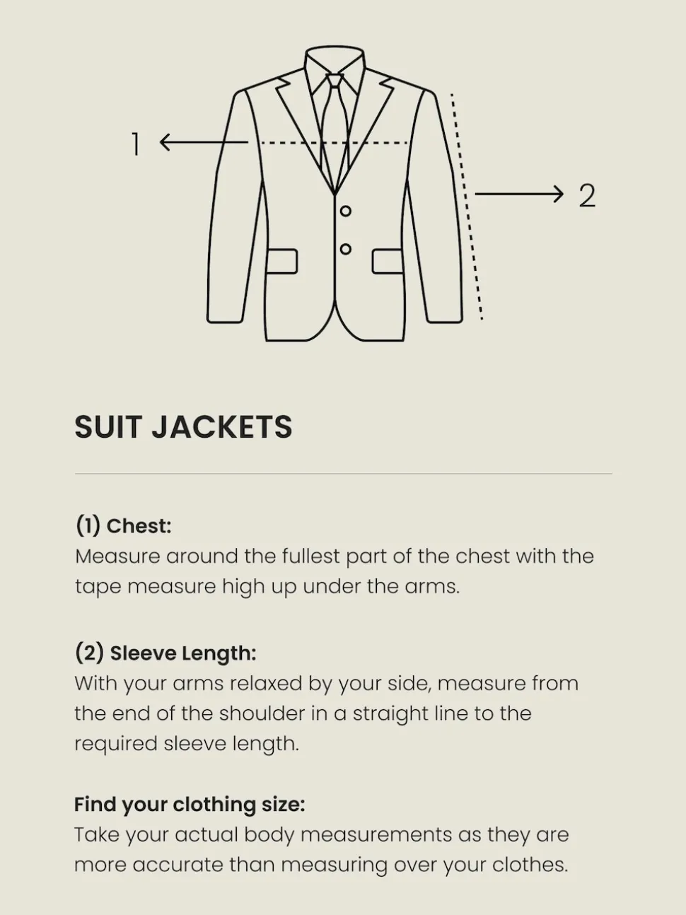 Gris de charbon de bois - Coupe sur mesure - Veste de costume à deux boutons