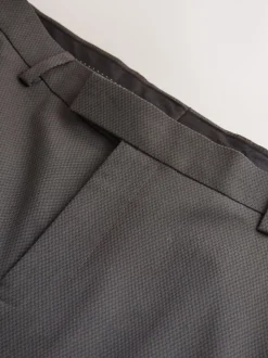 Gris de charbon de bois - Skinny Fit (Skinny Fit) - Pantalon de costume de smoking