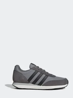 Gris et noir - Adidas Run 60s Trainers