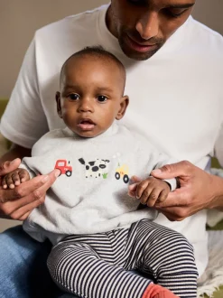 Gris Farm Character - Ensemble Sweat-shirt et Leggings bébé (0mois-3ans)