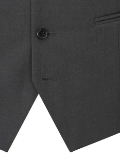 Gris foncé - Skopes Madrid Regular Fit Suit Waistcoat (gilet de costume à coupe régulière)