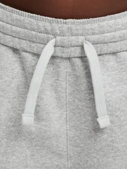 Gris foncé chiné - Pantalon de jogging Nike Club en polaire coupe large