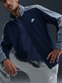 Gris foncé chiné - Pantalon de jogging Nike Club Fleece Bungee