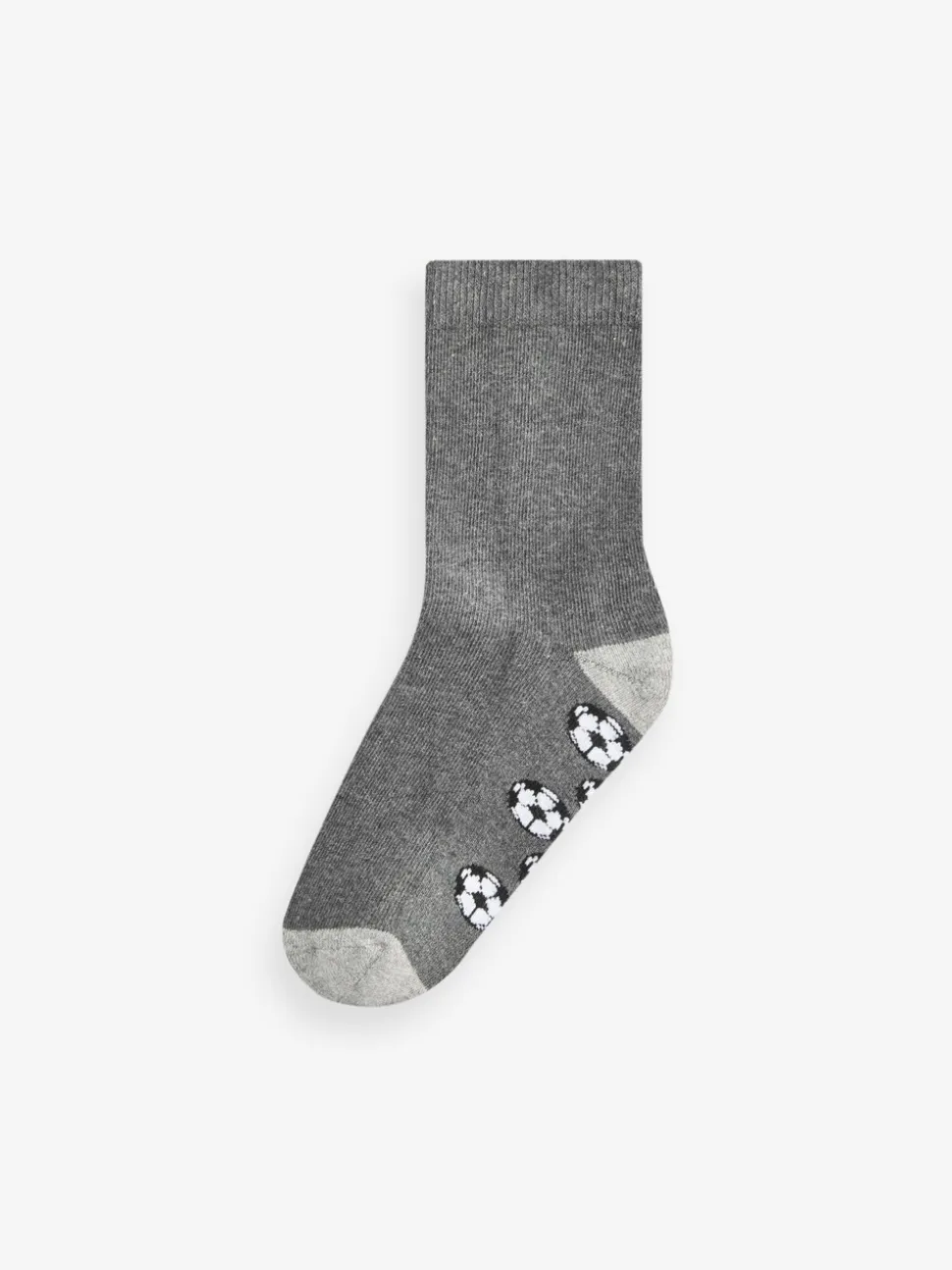 Gris Football - Paquet de chaussettes rembourrées en coton riche 7