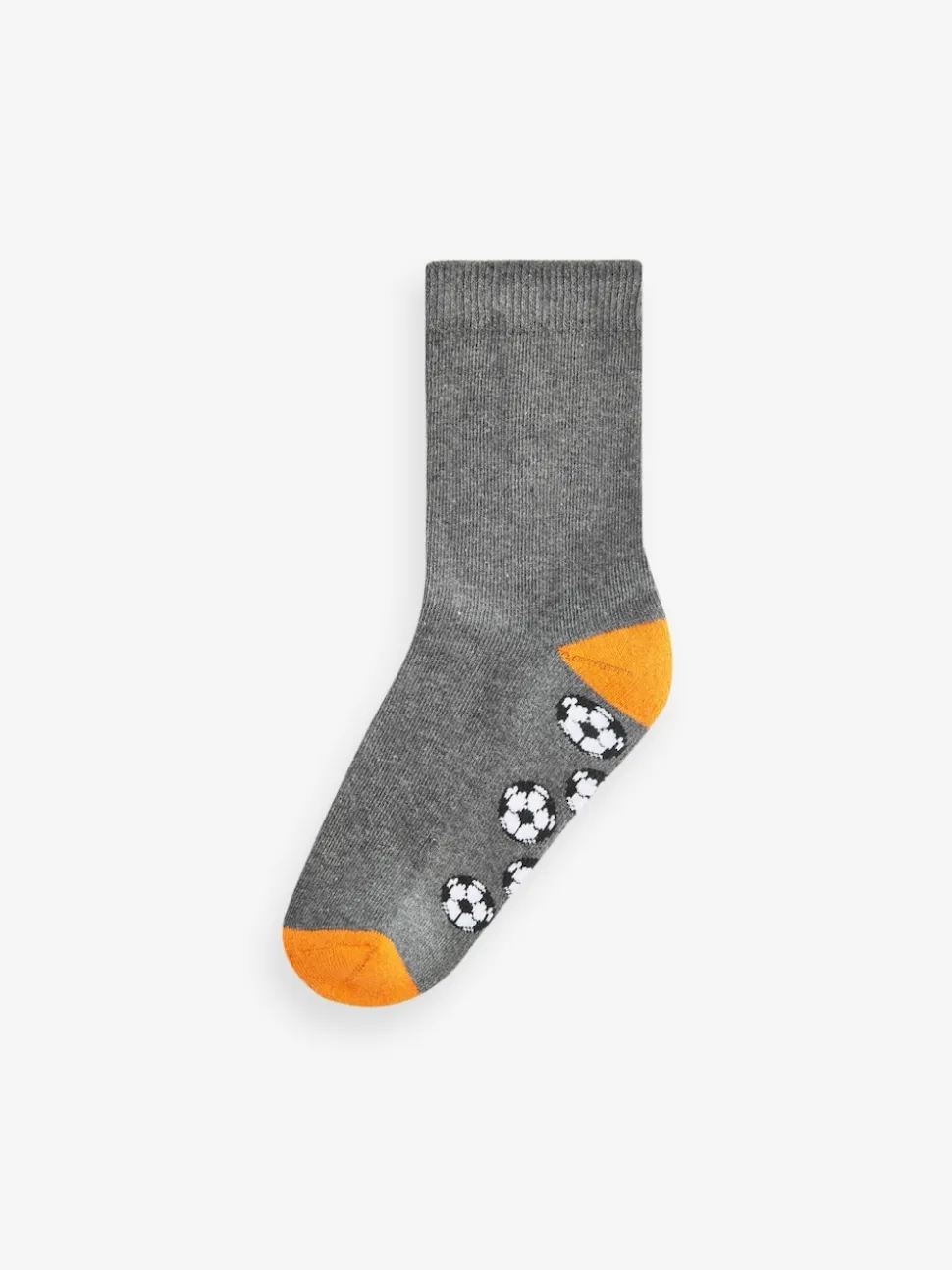 Gris Football - Paquet de chaussettes rembourrées en coton riche 7