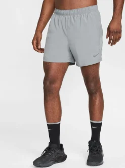 Gris fumé - Nike Short de course Challenger Dri-FIT 5 pouces 2-en-1