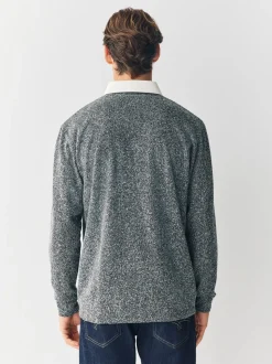 Gris Herringbone - Maillot de rugby