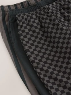 Gris Noir/anthracite - Joggings Jambe large en jersey (3mois à7ans)