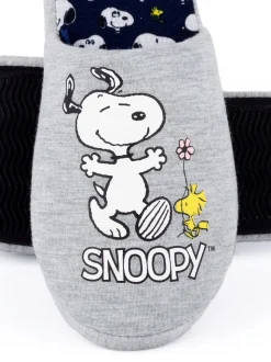 Gris Snoopy - Chaussons mules d’hiver Vanilla Underground femme