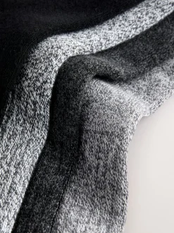 Gris torsadé - Lot de chaussettes épaisses brodées 4