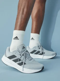 Gris/Blanc - Adidas Galaxy 7 Running Trainers