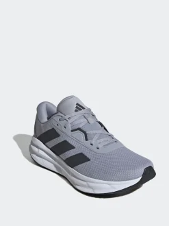 Gris/Blanc - Adidas Galaxy 7 Running Trainers