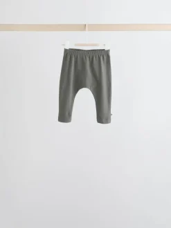 Gris/Crème Character - Ensemble haut à manches longues et leggings 6 pièces (0mois-3ans)