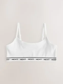 Gris/noir/blanc - Strappy Raccourci Hauts 3 Lot (5-16ans)