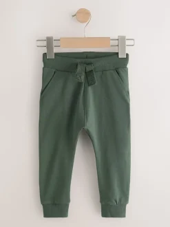 Gris/Noir/Vert - Lot de 5 joggings (3mois-7ans)