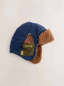 Gruffalo marron/bleu marine - Chapeau Chapka (1-6ans)