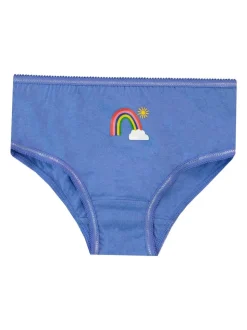 Harry Bear Arc-en-ciel 100% Coton Caleçons 5 Paquet