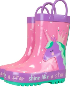 Harry Bear Bottes en caoutchouc imprimées licorne